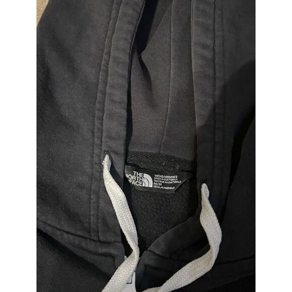 The North Face Mens Black Long Sleeve Full Zip Hooded Sweater Size Medium - Picture 3 of 3